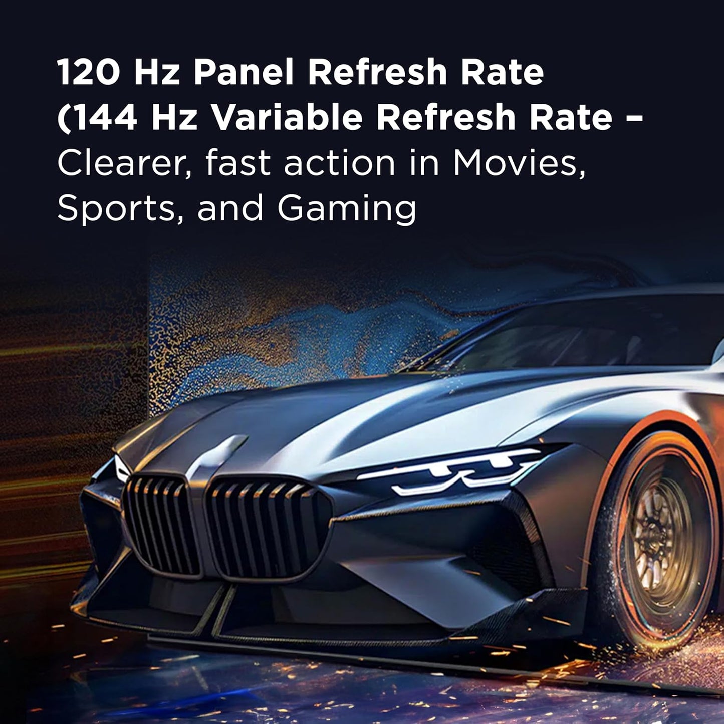 55-Inch QM7 Qd-Mini LED QLED 4K Smart TV with Google TV (55QM751G, 2024 Model) Dolby Vision IQ, Dolby Atmos, HDR, Game Accelerator up to 240Hz, Voice Remote, Works with Alexa, Streaming Television