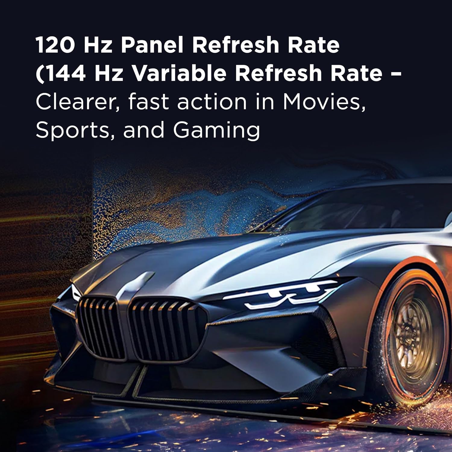 55-Inch QM7 Qd-Mini LED QLED 4K Smart TV with Google TV (55QM751G, 2024 Model) Dolby Vision IQ, Dolby Atmos, HDR, Game Accelerator up to 240Hz, Voice Remote, Works with Alexa, Streaming Television