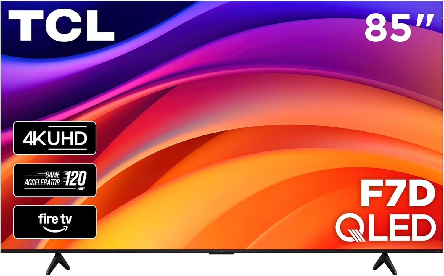 85" F7D Class 4K UHD HDR QLED Smart TV with Fire TV – 85F7D