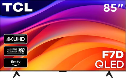 85" F7D Class 4K UHD HDR QLED Smart TV with Fire TV – 85F7D
