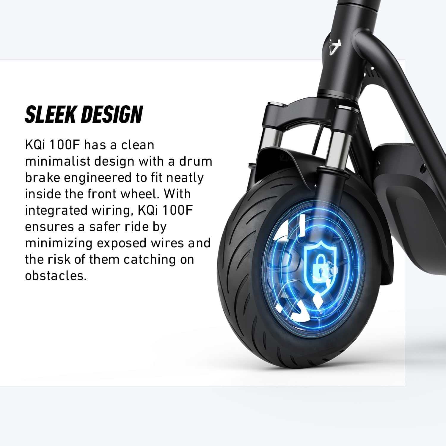 Kqi 100P/100F/200P/200F/Air Electric Scooter Adult - E Scooter with Suspension, 600-700W Peak Power, 29-54 KM Max Range, Top Speed 28-32 KM/H, Commuting E-Scooter