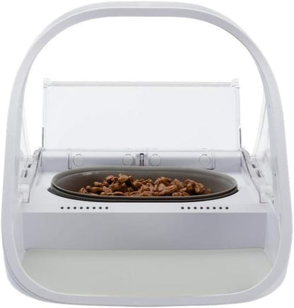 Sure Petcare Surefeed Microchip Pet Feeder Connect - Selective Pet Feeder - Great for Pets on Prescription or Weight Management Diets - Integrated Scales - Data Pushed to Smartphone