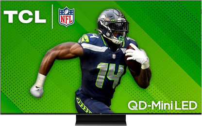 55-Inch QM7 Qd-Mini LED QLED 4K Smart TV with Google TV (55QM751G, 2024 Model) Dolby Vision IQ, Dolby Atmos, HDR, Game Accelerator up to 240Hz, Voice Remote, Works with Alexa, Streaming Television