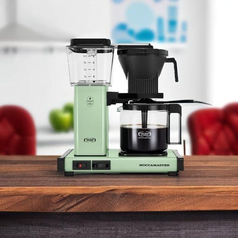 53925 KBGV Select 10-Cup Coffee Maker, Pistachio Green, 40 Ounce, 10-Cup, 1.25L