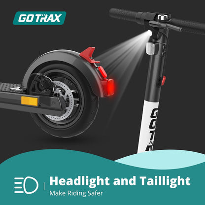 Electric Scooter for Adults, Max 29/61 Km Range and 25/32 Km/H Speed, 10" Tire, Powered by 300/500W Motor with Long Life Battery, Durable Aluminum Alloy Frame Foldable Escooter for Commute