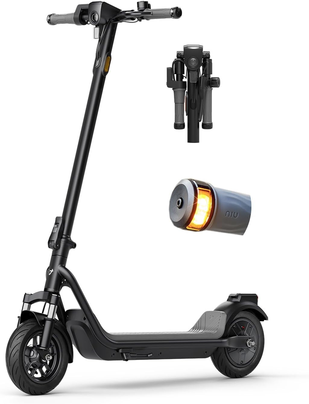 Kqi 100P/100F/200P/200F/Air Electric Scooter Adult - E Scooter with Suspension, 600-700W Peak Power, 29-54 KM Max Range, Top Speed 28-32 KM/H, Commuting E-Scooter