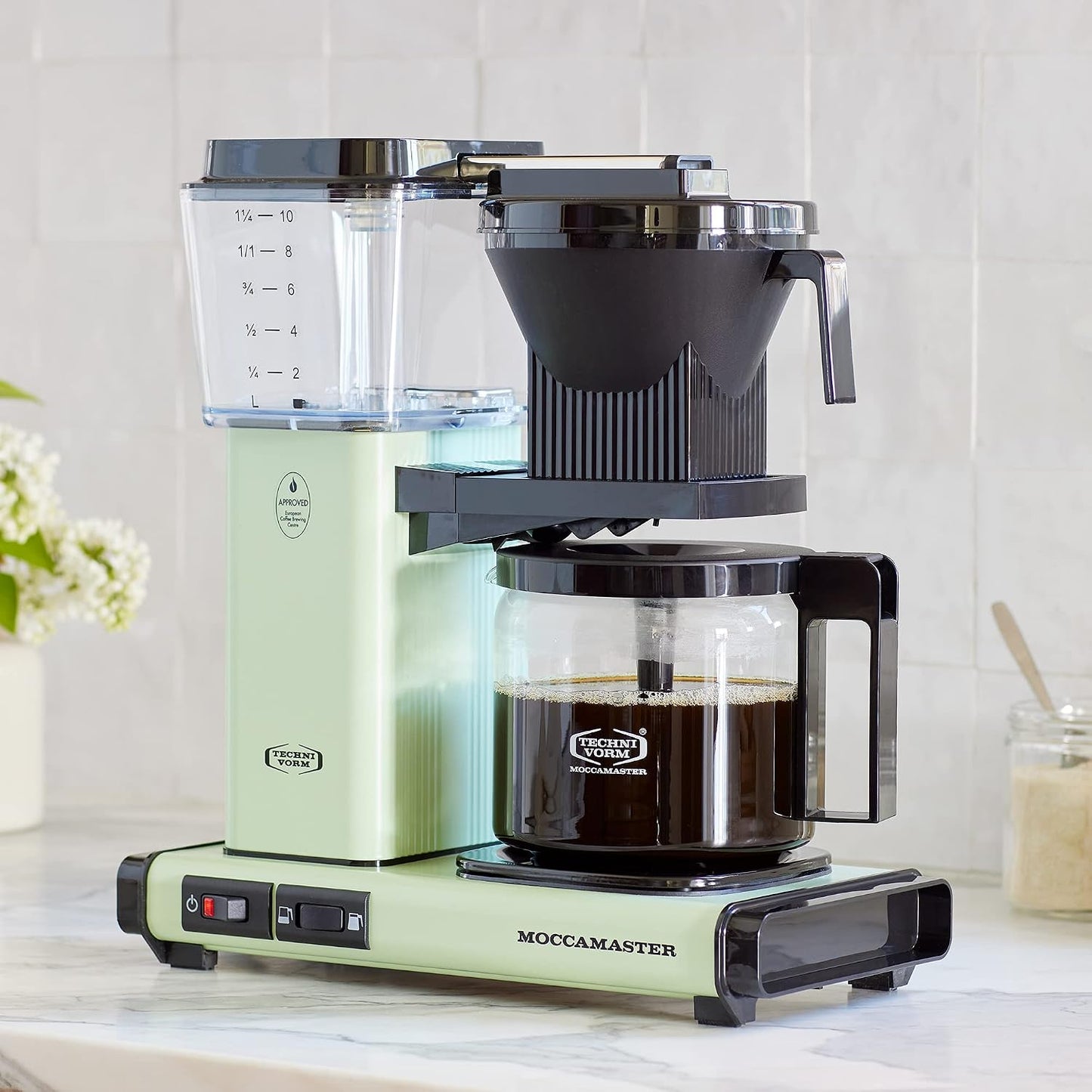 53925 KBGV Select 10-Cup Coffee Maker, Pistachio Green, 40 Ounce, 10-Cup, 1.25L